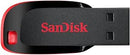 SANDISK 128GB CRUZER BLADE USB FLASH DRIVE