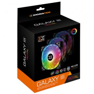 Xigmatek  Galaxy Royal 3 RGB  Cooling  Fan