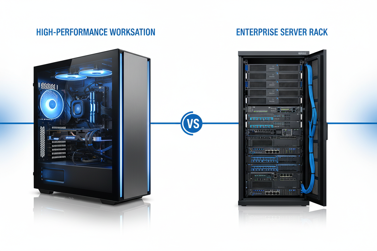 Servers vs. Workstations: What’s Best for Growing Businesses?