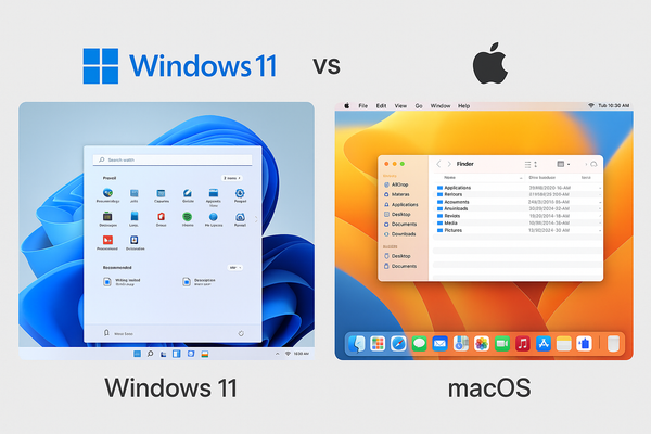 Windows 11 vs macOS: Best OS for Work, Study, or Gaming in Dubai