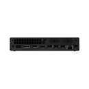 Lenovo ThinkCentre M70q Gen 6 Mini PC (13A4003NGR) – Intel Core Ultra 7 265T up to 5.3GHz, 8GB RAM, 512GB SSD, Intel Integrated Graphics, DOS, Black, 1-Year Warranty