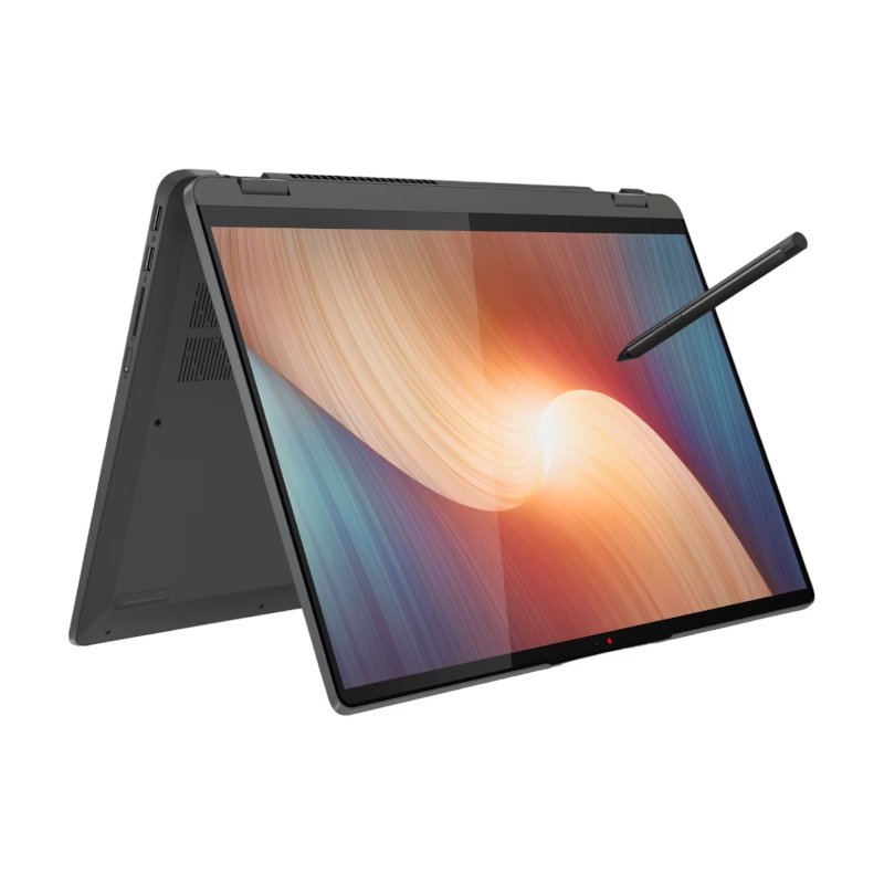 LENOVO IDEAPAD FLEX 5 14ALC7 (82R900EWAX) AMD RYZEN 7-5700U-4.3GHz, 16GB, 512GB SSD, 14.0" WUXGA IPS TOUCH, CAMERA, FPR, BT, WIFI WINDOWS 11 HOME, AMD RADEON GRAPHICS, GREY, 1 YEAR WARRANTY