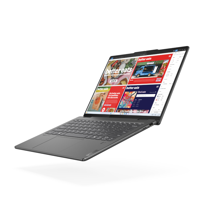 LENOVO YOGA 7 2-IN-1 14IML9 (83DJ000NAX) INTEL CORE ULTRA 7-155H-4.8GHz, 16GB, 1TB SSD, 14.0" WUXGA TOUCH, CAMERA, FPR, BT, WIFI, WINDOWS 11 HOME, INTEL ARC GRAPHICS, GREY, 1 YEAR WARRANTY