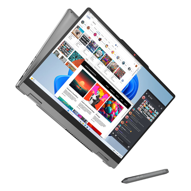 Lenovo IdeaPad 5 2-in-1 14IRU9 (83KX002SAX) – Intel Core i5-13420H, 16GB RAM, 512GB SSD, 14" WUXGA Touch, Windows 11 Home, Grey