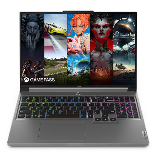 LENOVO LEGION 5 16IRX9 (83DG00BCUS) i9-14900HX-5.8GHz, 16GB, 1TB SSD, 16" WQXGA IPS, CAMERA, BT, WIFI, WINDOWS 11 HOME, 8GB NVIDIA GEFORCE RTX 4070 GRAPHICS, GREY, 1 YEAR WARRANTY