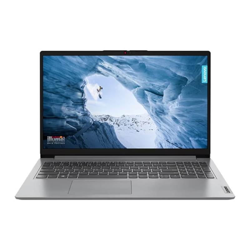 LENOVO IDEAPAD 1 15IAU7 (82QD00CMAX) i7-1255U-4.7GHz, 8GB, 512GB SSD, 15.6" FHD, CAMERA, BT, WIFI, WINDOWS 11 HOME, INTEL IRIS XE GRAPHICS, GREY, 1 YEAR WARRANTY