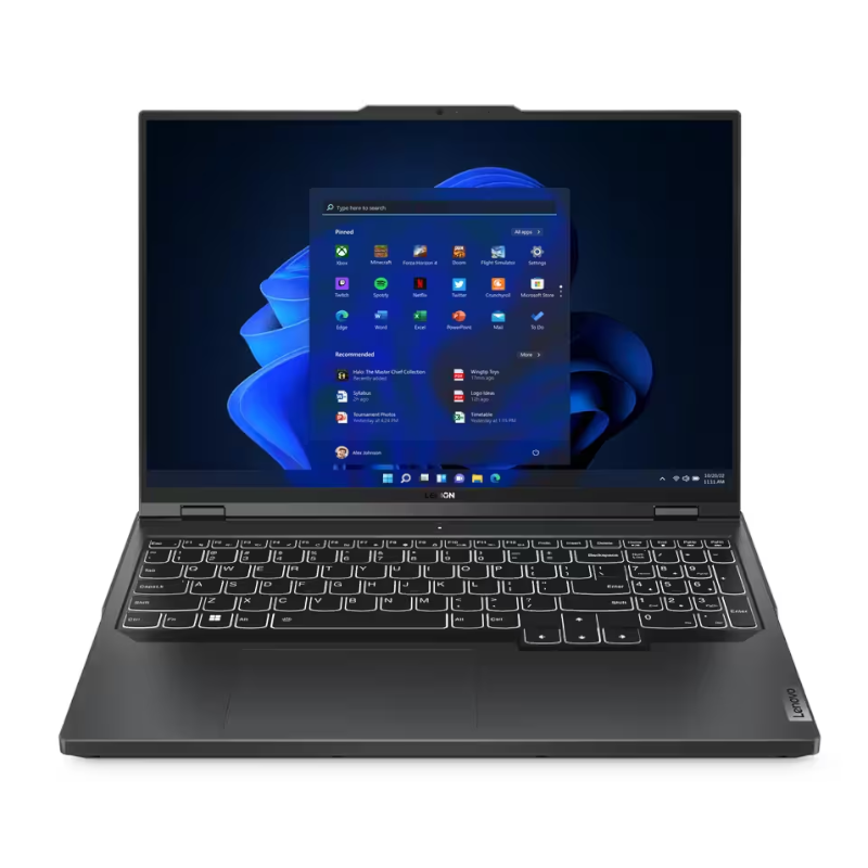 LENOVO LEGION 5 PRO 16IRX8 GAMING i9-13900HX-5.4GHz, 16GB, 1TB SSD, 16" WQXGA, CAMERA, BT, WIFI, WINDOWS 11 HOME, 8GB NVIDIA GEFORCE RTX 4070 GRAPHICS, RGB BACKLIT ENGLISH KEYBOARD, GREY, 1 YEAR WARRANTY