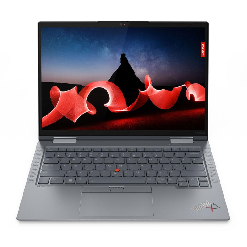 LENOVO THINKPAD X1 YOGA GEN8 (21HRS2EL06) i7-1365U-5.2GHz, 16GB, 512GB SSD, 14.0" WUXGA IPS TOUCH, CAMERA, FPR, BT, WIFI, WINDOWS 11 PROFESSIONAL, INTEL IRIS XE GRAPHICS, GREY, 1 YEARS WARRANTY