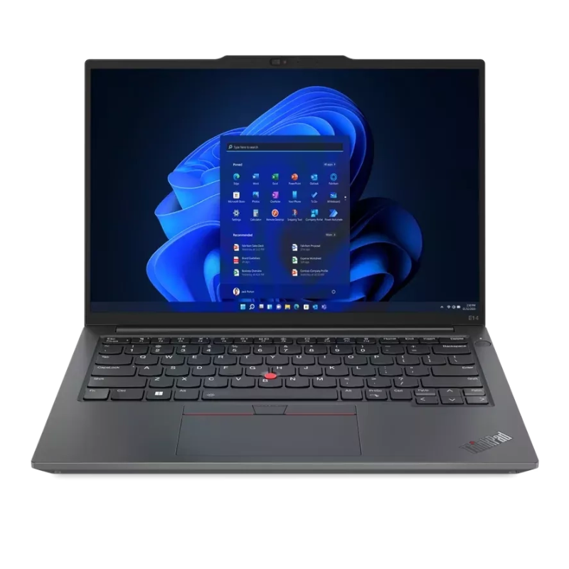 LENOVO THINKPAD E14 GEN 5 (21JK00CNGR) i7-13700H-5GHz, 16GB, 512GB SSD, 14" WUXGA IPS, CAMERA, WIFI, BT, FPR, WINDOWS 11 PROFESSIONAL, INTEL IRIS XE GRAPHICS, BLACK, 2 YEARS WARRANTY