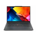 Laptop with colorful geometric design on the screen against a white background