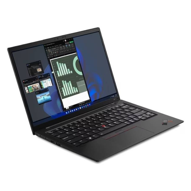 LENOVO THINKPAD X1 CARBON GEN2, INTEL CORE ULTRA 7-155U-4.8GHz, 32GB, 512GB SSD, 14.0" WUXGA IPS, CAMERA, FPR, BT, WIFI, WINDOWS 11 PROFESSIONAL, INTEL IRIS XE GRAPHICS, BLACK, 1 YEAR WARRANTY