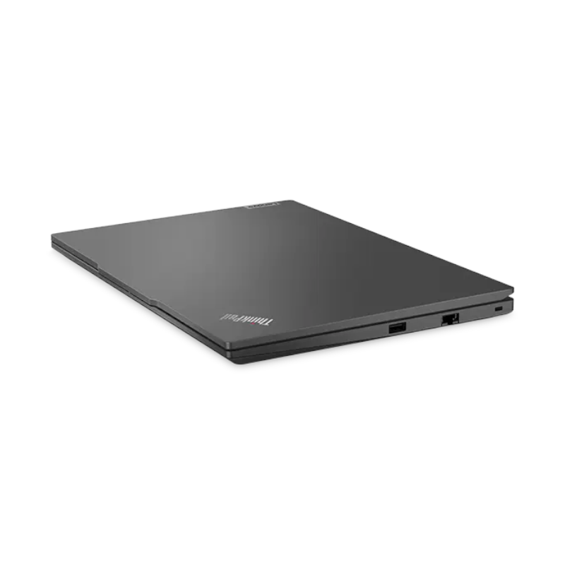 Black laptop on a white background