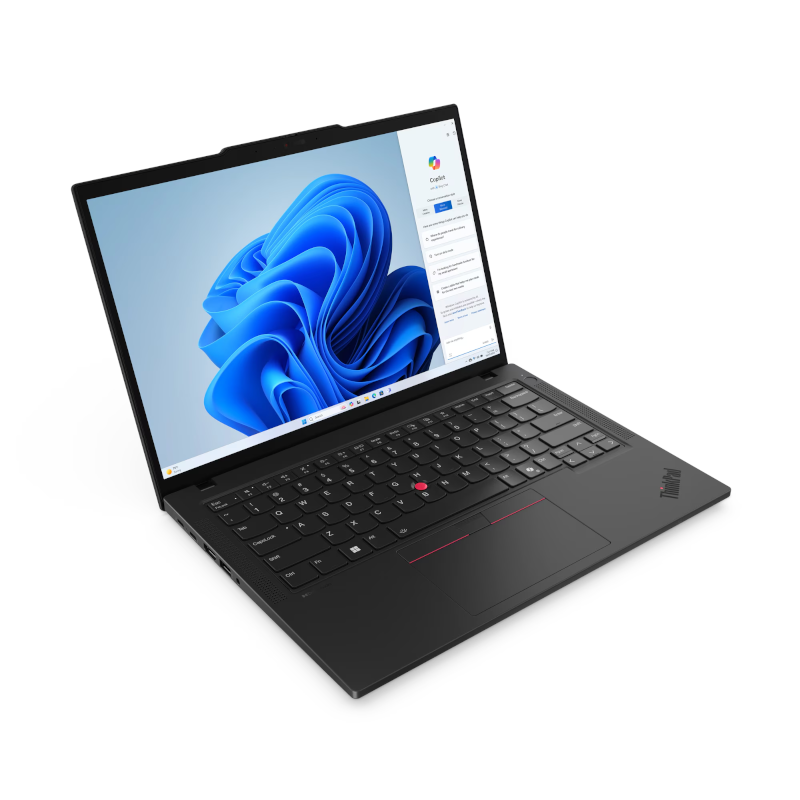 LENOVO THINKPAD T14 GEN5 (21ML000AGR) INTEL CORE ULTRA 7-155U-4.8GHz, 16GB, 512GB SSD, 14.0" WUXGA IPS, CAMERA, FPR, BT, WIFI, WINDOWS 11 PROFESSIONAL, INTEL IRIS XE GRAPHICS, BLACK, 3 YEARS WARRANTY