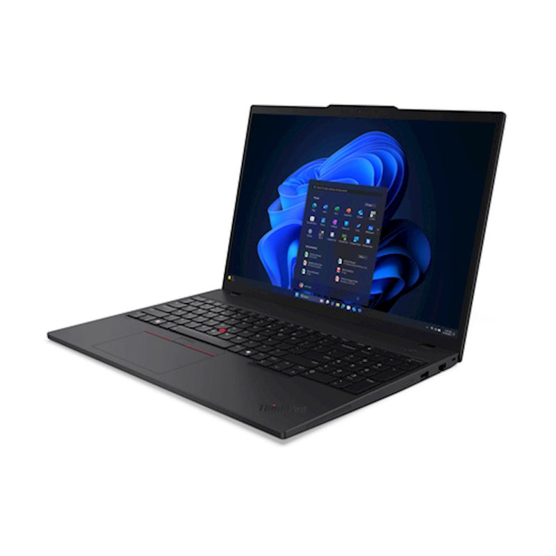 LENOVO THINKPAD T16 GEN 4 (21QE001KGR) INTEL CORE ULTRA 7 255U-5.2GHz, 16GB, 512GB SSD, 16" WUXGA IPS, CAMERA, FPR, BT, WIFI, WINDOWS 11 PROFESSIONAL, INTEGRATED INTEL GRAPHICS, BLACK, 3 YEARS WARRANTY
