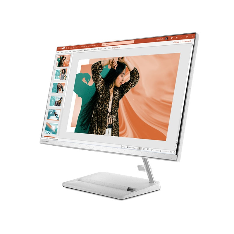 LENOVO IDEACENTRE AIO 3 27IAP7 (F0GJ00LUAX) i7-13620H-4.9GHz, 16GB, 512GB SSD, 27" FHD IPS, CAMERA, BT, WIFI, DOS, NVIDIA GEFORCE MX550 4GB GDDR6 GRAPHICS, WHITE, 1 YEAR WARRANTY