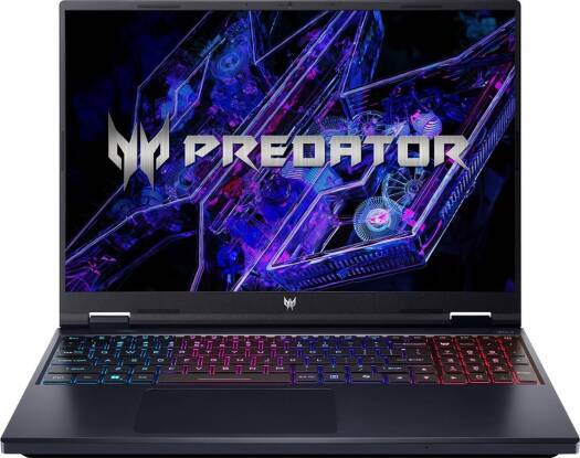 ACER PREDATOR HELIOS NE0 16 PHN16-72-99PA (NH.QQXAA.002) i9-14900HX-5.8GHz, 16GB, 1TB SSD, 16" WUXGA IPS, CAMERA, BT, WIFI, WINDOWS 11 HOME, 8GB NVIDIA GEFORCE RTX4060 GRAPHICS, BLACK, 1 YEAR WARRANTY