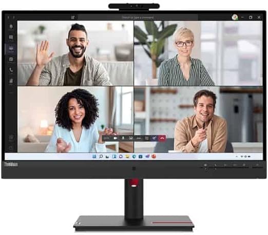 LENOVO T27HV-30 (63D6UAT3UK) 27" QHD USB-C DOCKING AND VIDEO CONFERENCING MONITOR