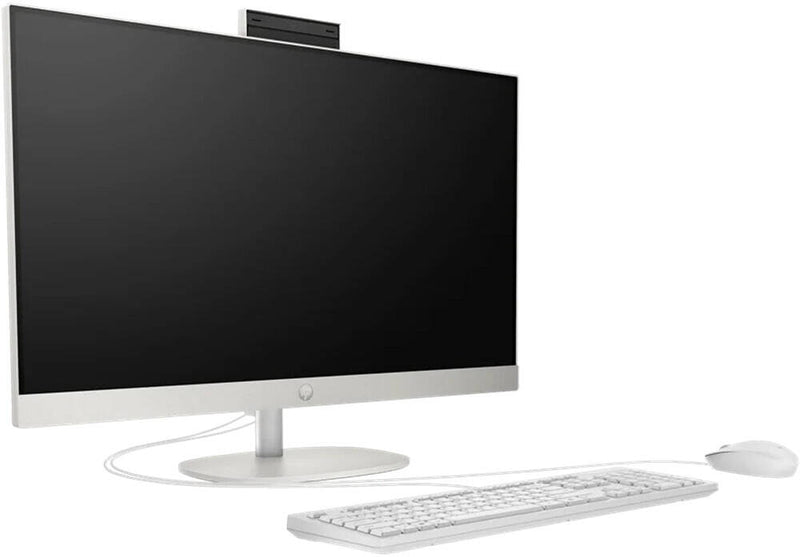 HP ALL-IN-ONE 27-CR1003NH (A0CM0EA) INTEL CORE ULTRA 7-155U-4.8GHz, 16GB, 512GB SSD, 27" FHD IPS, CAMERA, BT, WIFI, DOS, INTEL IRIS XE GRAPHICS, WHITE, 1 YEAR WARRANTY