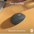 LOGITECH M196 (910-007459) WIRELESS BT MOUSE GRAPHITE