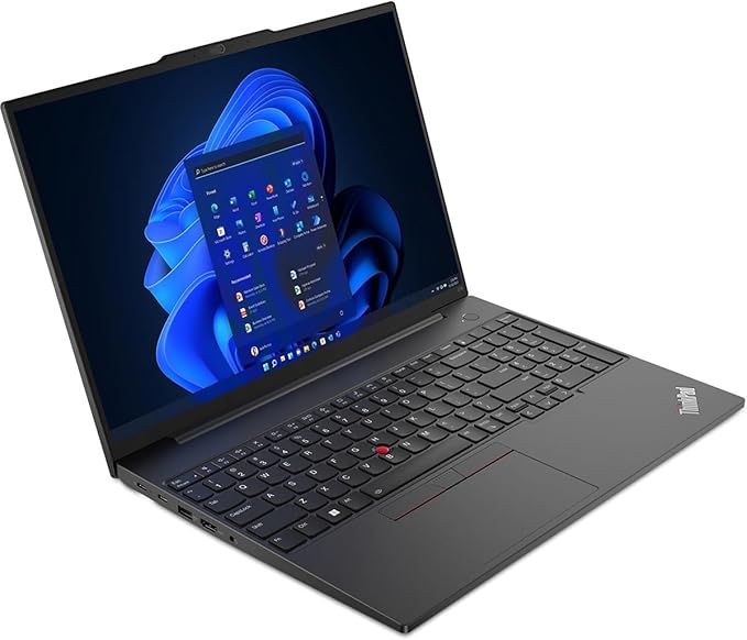 LENOVO THINKPAD E16 GEN1 (21JT001BUS) R5-7530U-4.5GHz, 16GB, 256GB SSD, 16" WUXGA IPS, CAMERA, FPR, BT, WIFI, WINDOWS 11 PROFESSIONAL, AMD RADEON GRAPHICS, BLACK, 1 YEAR WARRANTY