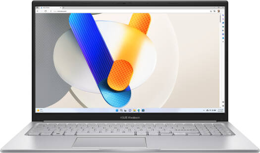 ASUS VIVOBOOK X1504ZA-NJ303W (90NB1022-M00DY0) i5-1235U-4.4GHz, 8GB, 512GB SSD, 15.6" FHD, CAMERA, BT, WIFI, WINDOWS 11 HOME, INTEL IRIS XE GRAPHICS, SILVER, 1 YEAR WARRANTY