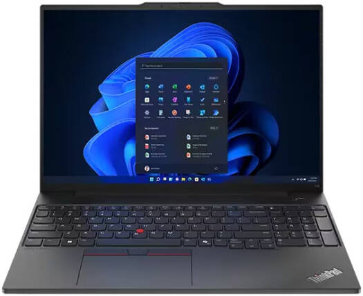 LENOVO THINKPAD E16 GEN2 (21MA001SGP) INTEL CORE ULTRA 7-155H-1.4GHz, 16GB, 512GB SSD, 16" WUXGA IPS, CAMERA, FPR, BT, WIFI, WINDOWS 11 PROFESSIONAL, INTEL ARC GRAPHICS, BLACK, 2 YEARS WARRANTY