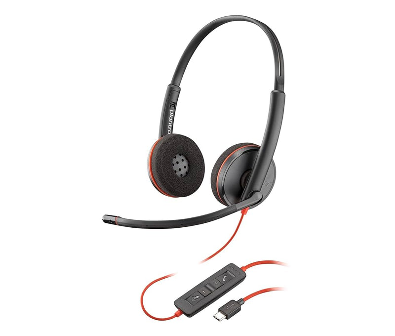 POLY (8X228AA) BLACKWIRE 3220 STEREO USB-C/A HEADSET