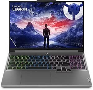 LENOVO LEGION 5 16IRX9 (83DG00CVAX) i7-13650HX-2.60GHz, 16GB, 512GB SSD, 16" WQXGA (2560x1600) 350nits ANTI-GLARE, 100% sRGB, 165Hz, IPS, CAMERA, BT., WIFI, WINDOWS 11 HOME, 8GB NVIDIA GEFORCE RTX4060 GRAPHICS, GREY, 2 YEARS WARRANTY