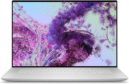 DELL XPS 16 9640 (XPS16-9640-1300-OLED) INTEL CORE ULTRA 9-185H-5.1GHz, 32GB, 1TB SSD, 16.3" OLED UHD TOUCH, CAMERA, BT, WIFI, WINDOWS 11 PROFESSIONAL, 8GB NVIDIA GEFORCE RTX4060 GRAPHICS, SILVER, 1 YEAR WARRANTY