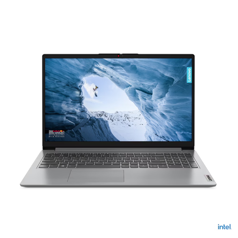 LENOVO IDEAPAD 1 15IAU7 (82QD0061AX) i3-1215U-4.4GHz, 8GB, 256GB SSD, 15.6" FHD, CAMERA,BT, WIFI, WINDOWS 11 HOME, INTEL UHD GRAPHICS, GREY, 1 YEAR WARRANTY