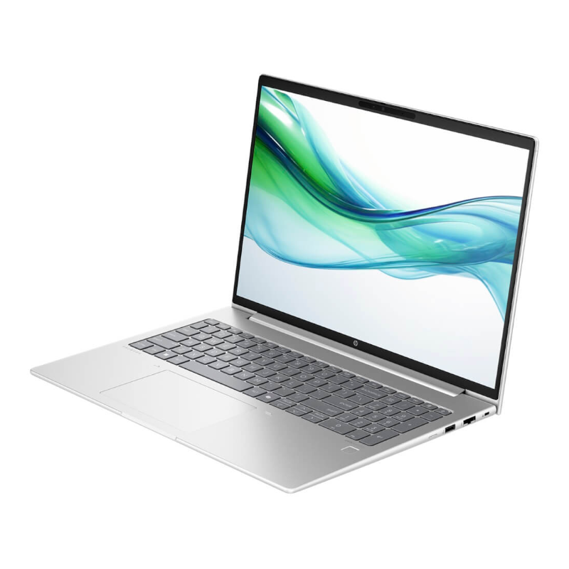 HP PROBOOK 460 G11 (A23C9EA) INTEL CORE ULTRA 7-155U-4.8GHz, 16GB, 512GB SSD, 16" WUXGA IPS, CAMERA, FPR, BT, WIFI, DOS, INTEL IRIS XE GRAPHICS, SILVER, 1 YEAR WARRANTY