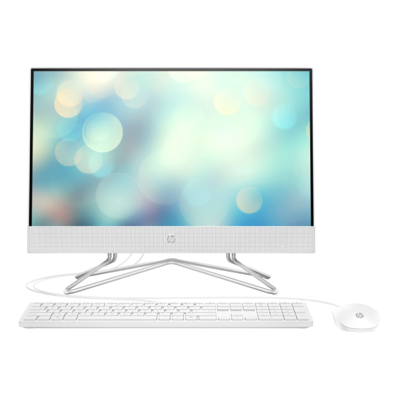 HP 200G4 ALL-IN-ONE (6D417EA) i5-1235U-4.4GHz, -8GB, 512GB SSD, 21.5" FHD IPS, CAMERA, BT, WIFI, DOS, INTEL IRIS XE GRAPHICS, WHITE, 1 YEAR WARRANTY