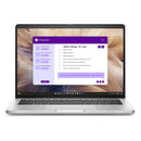 Laptop displaying an AI Transcription software interface on a white background