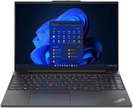 LENOVO THINKPAD E16 GEN2 (21MA001SGR) INTEL CORE ULTRA 7-155H-1.4GHz, 16GB, 512GB SSD, 16" WUXGA IPS, CAMERA, FPR, BT, WIFI, WINDOWS 11 PROFESSIONAL, INTEL ARC GRAPHICS, BLACK, 2 YEARS WARRANTY