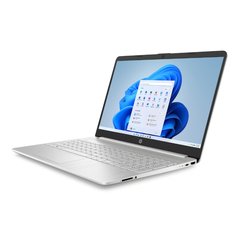 HP NOTEBOOK 15S-FQ5040NE (6H5P9EA) i7-1255U-4.7GHz, 16GB, 512GB SSD, 15.6" FHD, CAMERA, FPR, BT, WIFI, WINDOWS 11 HOME, INTEL IRIS XE GRAPHICS, SILVER, 1 YEAR WARRANTY