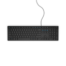 Dell KB216 Wired USB Multimedia Keyboard – Quiet Keys, Full Size, Black