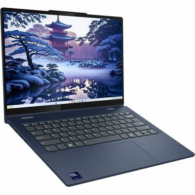 LENOVO IDEAPAD 14IAL10 (83KR000JUS) INTEL CORE ULTRA 5 225U-4.8GHz, 8GB RAM, 512GB SSD, 14.0" WUXGA IPS TOUCH SCREEN, CAMERA, BT, WIFI, WINDOWS 11 HOME, INTEGRATED INTEL GRAPHICS, BLUE, 1 YEAR WARRANTY