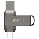 Lexar 256GB USB 3.1 Flash Drive – Dual Type-C & Type-A (LJDD400256G-BNQNG)