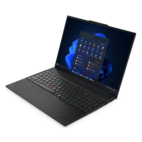 LENOVO THINKPAD E16 GEN 3 (22AY000MGR) INTEL CORE ULTRA 5 228V-4.5GHz, 32GB RAM, 512GB SSD, 16.0" WUXGA IPS, CAMERA, FPR, BT, WIFI, DOS, INTEGRATED INTEL ARC 130V GRAPHICS, BLACK, 1 YEAR WARRANTY