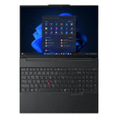 LENOVO THINKPAD E16 GEN 3 (22AY0016GP) INTEL CORE ULTRA 7 256V-4.8GHz, 16GB RAM, 512GB SSD, 16.0" WUXGA IPS, CAMERA, FPR, BT, WIFI, DOS, INTEGRATED INTEL ARC 140V GRAPHICS, BLACK, 1 YEAR WARRANTY