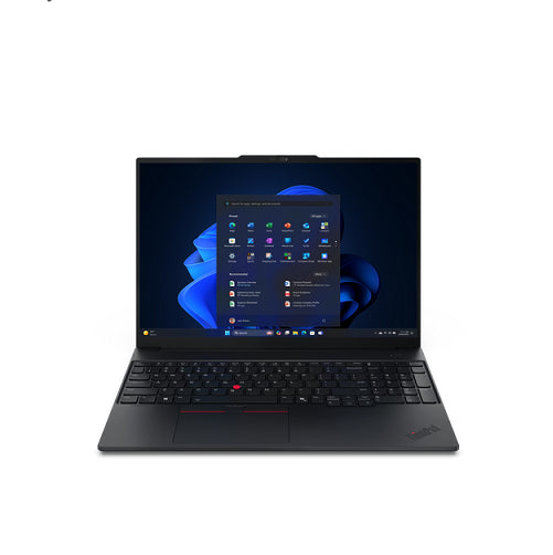 LENOVO THINKPAD E16 GEN 3 (22AY0013GP) INTEL CORE ULTRA 7 258V-4.8GHz, 32GB RAM, 512GB SSD, 16.0" WUXGA IPS, CAMERA, FPR, BT, WIFI, DOS, INTEGRATED INTEL ARC 140V  GRAPHICS, BLACK, 1 YEAR WARRANTY