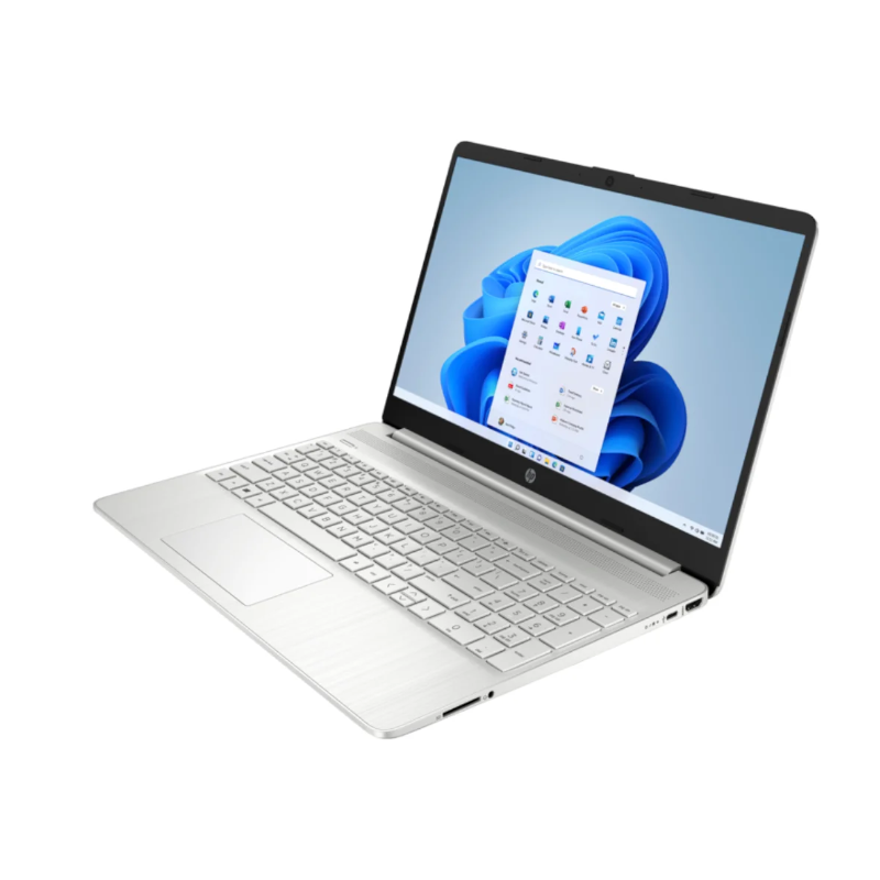 HP Laptop 15s-FQ5340TU (9R168PA) | Intel i3-1215U 4.4GHz, 8GB RAM, 256GB SSD, 15.6" FHD Display, Intel UHD Graphics, Bluetooth, Wi-Fi, Windows 11 Home, Silver | 1-Year Warranty