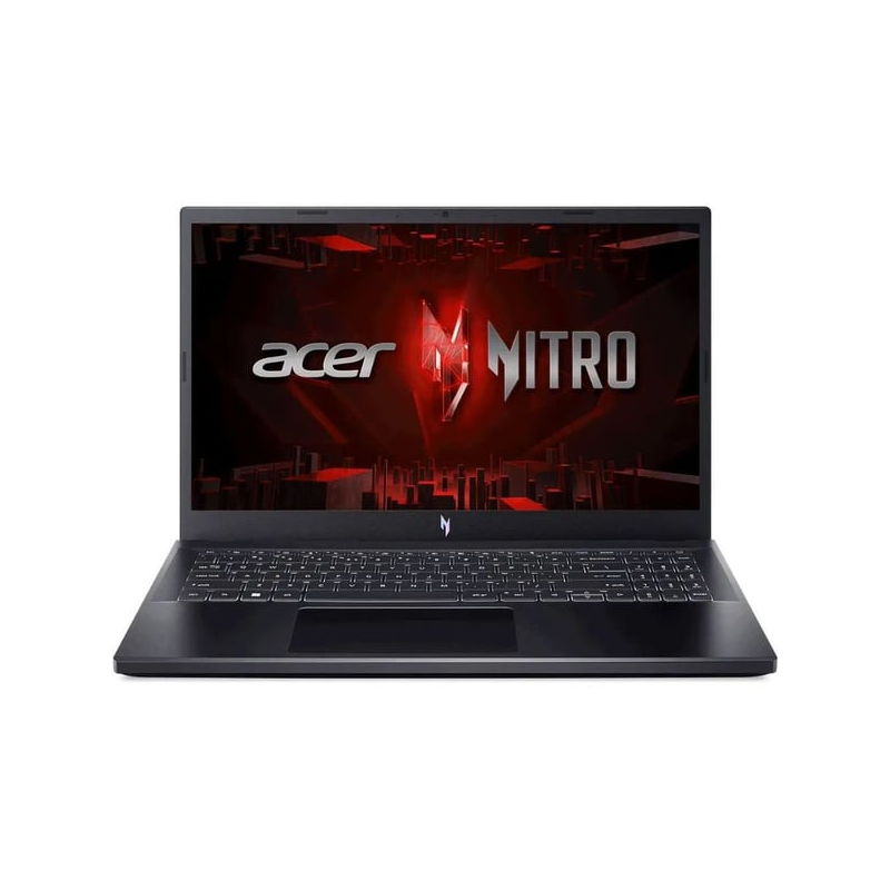 ACER NITRO V15 ANV15-51-55UT (NH.QNASA.001) i5-13420H-3.40GHz, 16GB, 512GB SSD-, 5.6" FHD, CAMERA, BT, WIFI, WINDOWS 11 HOME, 4GB NVIDIA GEFORCE RTX 2050 GRAPHICS, BLACK, 1 YEAR WARRANTY