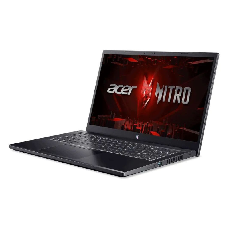 ACER NITRO V15 ANV15-51-55UT (NH.QNASA.001) i5-13420H-3.40GHz, 16GB, 512GB SSD-, 5.6" FHD, CAMERA, BT, WIFI, WINDOWS 11 HOME, 4GB NVIDIA GEFORCE RTX 2050 GRAPHICS, BLACK, 1 YEAR WARRANTY