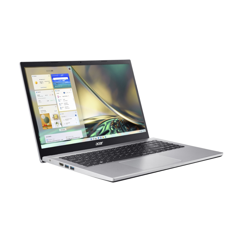 ACER ASPIRE 3 A315-59-566E (NX.K6SEM.004) i5-1235U-4.4GHz, 8GB, 512GB SSD, 15.6" FHD IPS, CAMERA, BT, WIFI, WINDOWS 11 HOME, INTEL IRIS XE GRAPHICS, SILVER, 1 YEAR WARRANTY