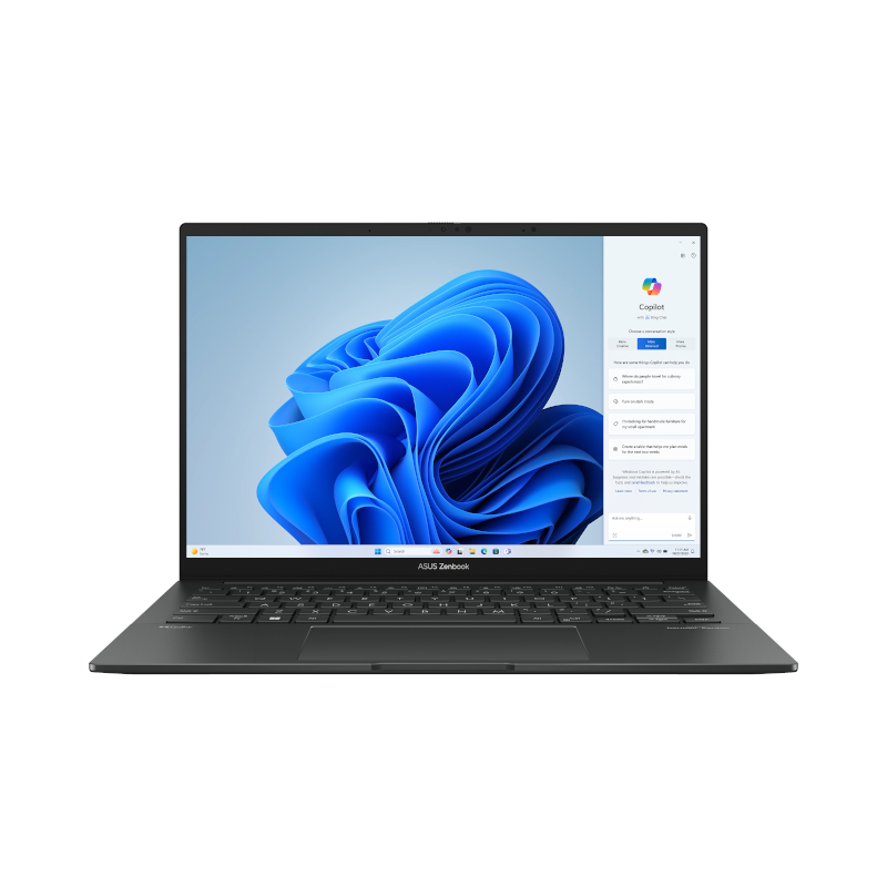 ASUS ZENBOOK Q425M-U71TB (90NB11RY-M00JY0) INTEL CORE ULTRA 7-155H-1.4GHz, 16GB, 1TB SSD, 14" WUXGA OLED TOUCH, CAMERA, BT, WIFI, WINDOWS 11 HOME, INTEL ARC GRAPHICS, GREY, 1 YEAR WARRANTY