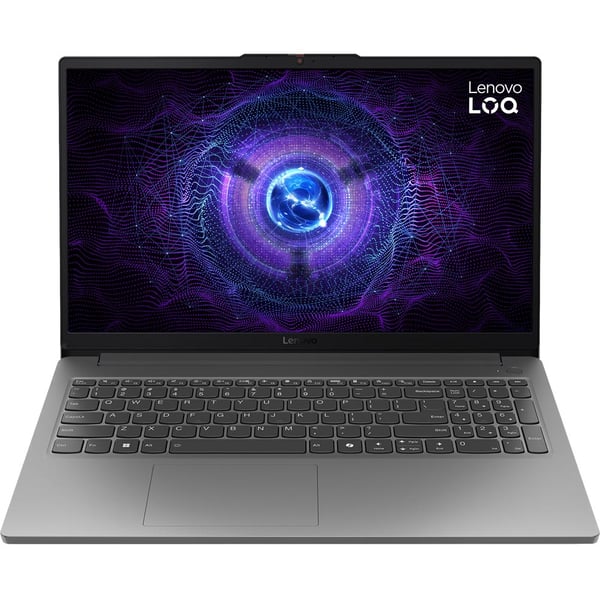 LENOVO LOQ 15IAX9E (83LK001TAX) i5-12450H-4.40GHz, 16 GB, 512GB SSD, 15.6" FHD IPS, CAMERA, BT, WIFI, WINDOWS 11 HOME, 6GB NVIDIA GEFORCE RTX 3050 GRAPHICS, LUNA GREY, 1 YEAR WARRANTY