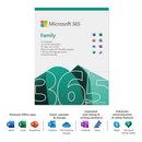 Microsoft Office 365 Family - Up to 6 Users (PC, Mac, and Mobile)
