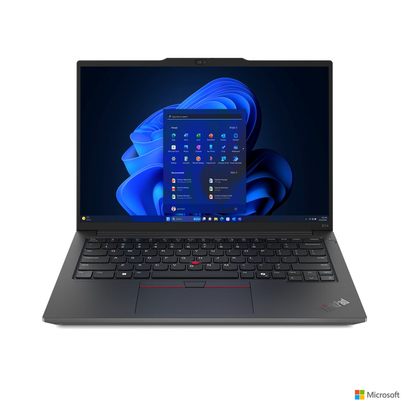 LENOVO THINKPAD E14 GEN6 (21M70024GR) INTEL CORE ULTRA 7-155H-4.8GHz, 16GB, 512GB SSD, 14.0" WUXGA IPS, CAMERA, FPR, BT, WIFI, DOS, INTEL ARC GRAPHICS, BLACK, 1 YEAR WARRANTY