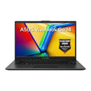 ASUS VIVOBOOK GO 14 E1404FA-EB1211W (90NB0ZS2-M01WF0) AMD RYZEN 5 40 PROCESSOR, 8GB RAM, 512GB SSD, 14.0" FHD IPS, CAMERA, BT, WIFI, WINDOWS 11 HOME, AMD RADEON GRAPHICS, BLACK, 1 YEAR WARRANTY